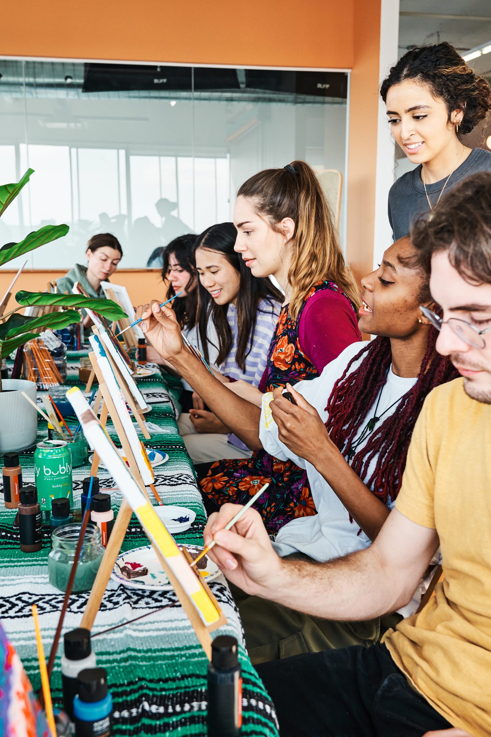 Expérience de groupe en atelier