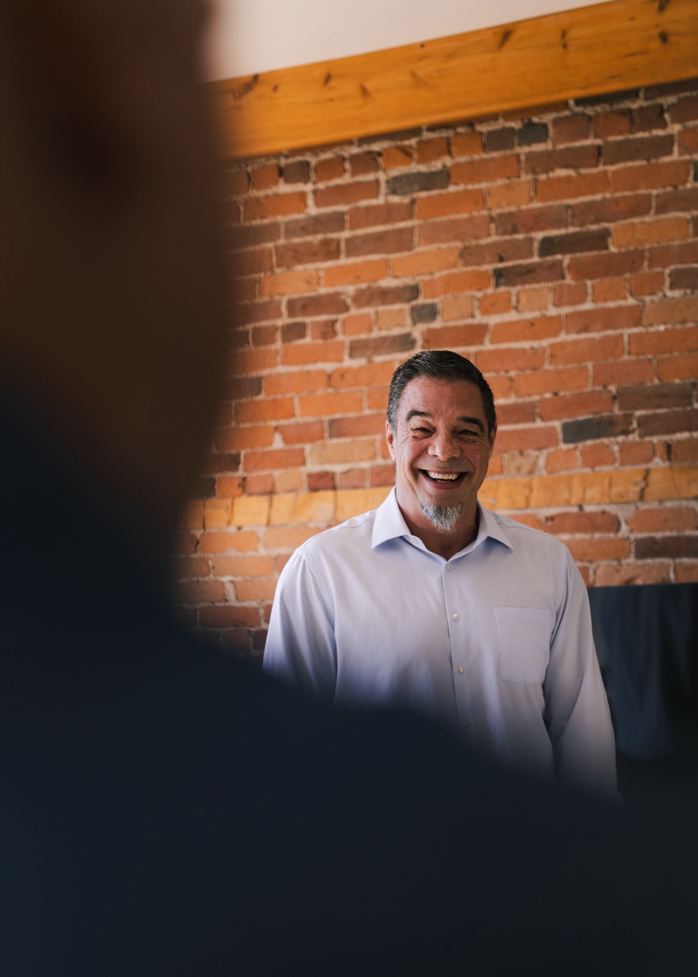 A leader in conversation